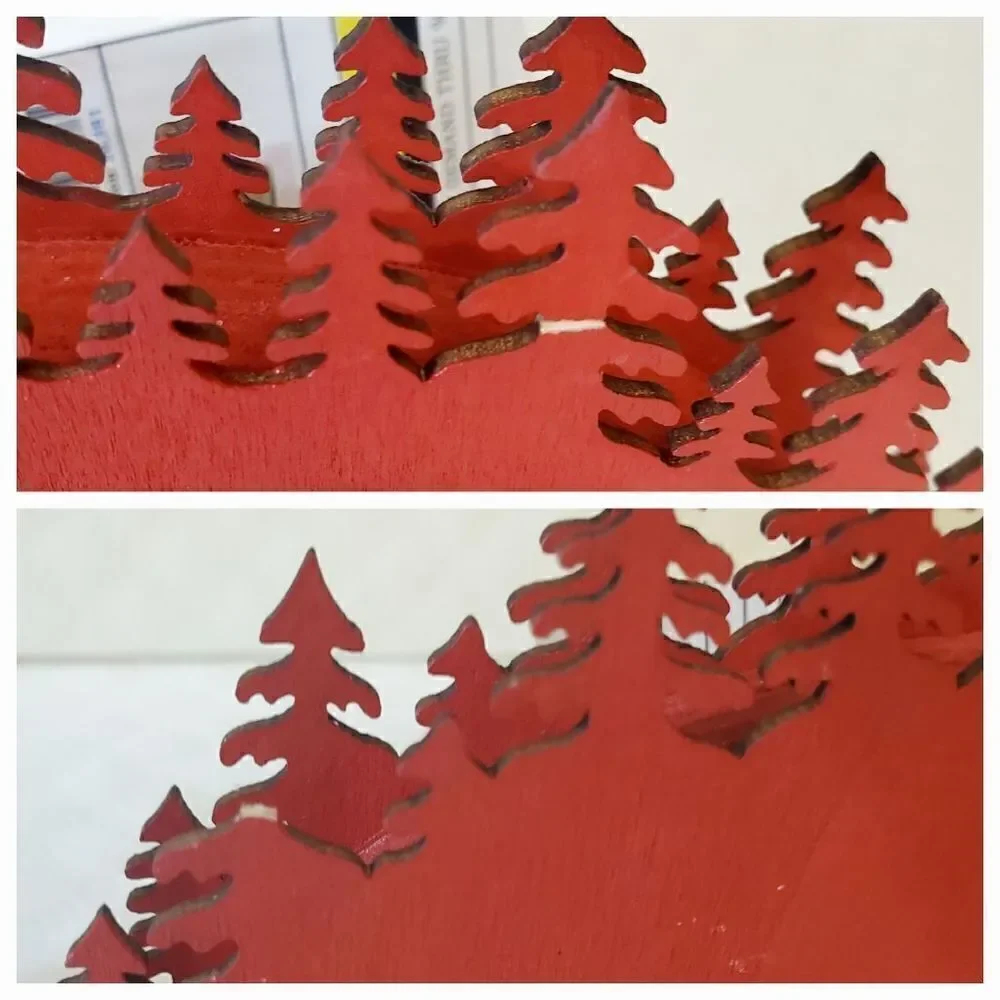 NWT Wooden Christmas Decor